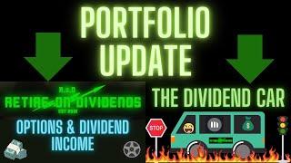 Retire on Dividends Portfolio Update (Retire Now & Dividend Car Account) May 2025