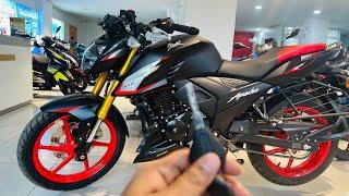 2025 Tvs Apache RTR 160 4V USD Fork Review  | 5 Big Changes | New Look | New On Road Price?