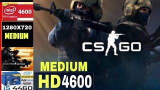 CS:GO | intel hd 4600 | i5 4460 | 16GB RAM | Benchmark