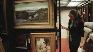 Behind the scenes at Victoria Art Gallery: Art Store Tours