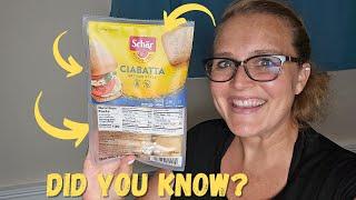 Tasty and Safe Schar Gluten Free Ciabatta Rolls!