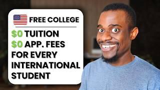 No Application Fee | Study Free in This College