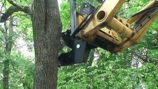 Skid Steer Tree Shear Attachment | Triple S Attachments