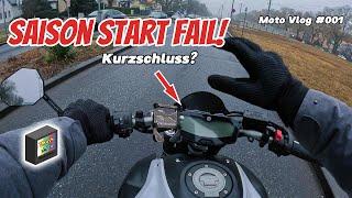 Perfekter Saisonstart... NICHT! - Moto VLOG Vienna # 001 - Yamaha MT 07