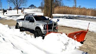 CEN Racing Ford F450 Dually V-PLOW Truck VL82 #rc #trending #snow