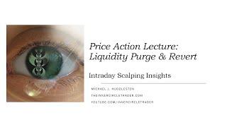 ICT Price Action Lecture:  Liquidity Purge & Revert