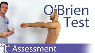 O'Brien Test | Active Compression Test of O'Brien | SLAP Lesion