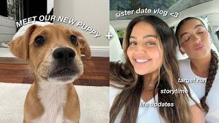 SISTER DATE and we got a NEW PUPPY?! | the Aguilars