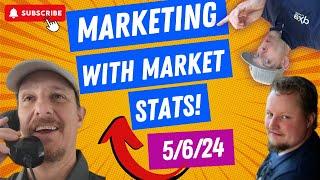 Marketing With Market Stats (Chay McGee Style) | Wake Up Real Estate 5/6/24