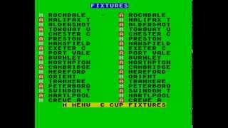 Football Director II (D & H Games, 1987) (ZX Spectrum)