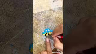 DIY clay rakhi part 8 | Super easy car rakhi tutorial  #shorts #diy #rakhi #car