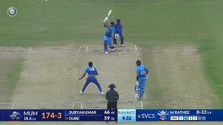 Services vs Mumbai: Shivam Dube's power-packed 71*(37) syed mushtaq ali trophy 2024 highlights