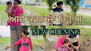 New Opening Something Special | #punjabivlog #gurniwaz