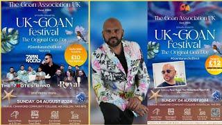 UK-GOAN FESTIVAL 2024 | Goa Day | Org By THE GOAN ASSOCIATION UK | THE 7 NOTES BAND