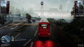 Bus Simulator 21 - Rain Gameplay (PC UHD) [4K60FPS]