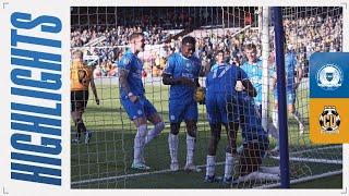 Highlights • The Posh 5-0 Cambridge United