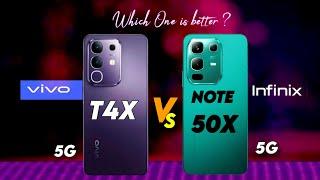 Vivo T4X vs Infinix Note 50x 5G