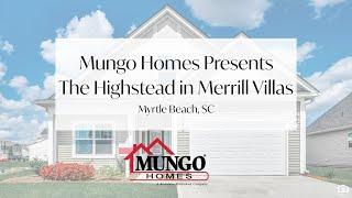 Tour the Highstead Floor Plan by Mungo Homes!