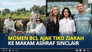 MOMEN BCL Ajak Tiko Aryawardhana Ziarah Saat Lebaran ke Makam Ashraf Sinclair Tuai Sorotan