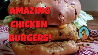 Amazing Chicken Burgers   Ugly Chicken Cook Off