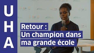 Retour : Un champion dans ma grande école