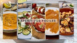 APERITIVOS FÁCILES Y RÁPIDOS (Entrantes, Tostas y Dips) - Recopilación recetas Tiktok/REELs