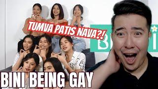 [REACTION] Bini Gay and Fight moments (Eng Sub)