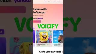 AI Tools - Voicify #shorts