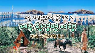 제주도의 숨은 보석 한경면 하루여행 코스 | 제주 서쪽 여행 추천 코스