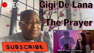 GIGI DE LANA - THE PRAYER (CELINE DION) REACTION