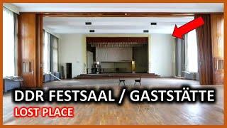 FESTSAAL mit Bühne und GASTSTÄTTE aus DDR-Zeiten "Hotel Ferienpark"