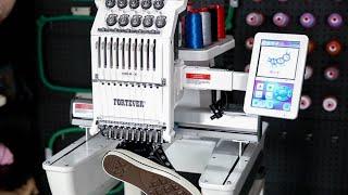 4. How to embroider shoes with HALO-X？