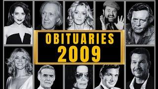 Famous Hollywood Celebrities We've Lost in 2009 - Obituary in 2009