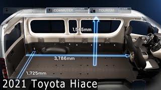 2021 Toyota Hiace || Commuter, Tourism and Van Specs // Interior, Cabin Space, Capacity