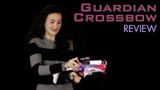 Nerf Rebelle Guardian Crossbow Review and Shooting