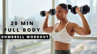 Highly Effective Full Body Dumbbell Workout 