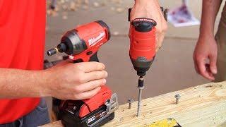 Milwaukee Tool 2760 M18 FUEL SURGE 1/4" Hex Hydraulic Driver vs 2653 M18 FUEL 1/4" Hex Impact Driver