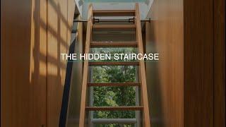 Hidden Staircase in a Cape Cod Mid-Century Home | #home #architecture #renovation