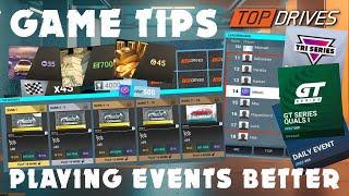 Top Drives Tips - Playing Events