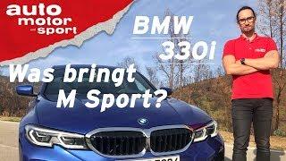 BMW 3er 330i G20 (2019): Was bringt M Sport? - Vorfahrt (Review) I auto motor und sport