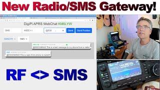 Use your radio to send SMS text messages!   (New method)