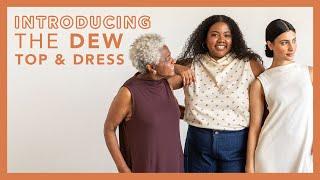 Introducing the Dew Top & Dress Sewing Pattern by Friday Pattern Company