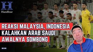 Reaksi Malaysia !! Timnas indonesia menang atas arav saudi 2-0 sejarah baru untuk negara ASEAN