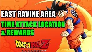 Where is East Ravine Area Time Attack location & Rewards Dragon Ball Z Kakarot