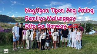 :NAGTIPON TIPON ANG AMING PAMILYA MALUNGGAY DITO SA NORWAY MARAMING NGA LANG KULANG NGAYON