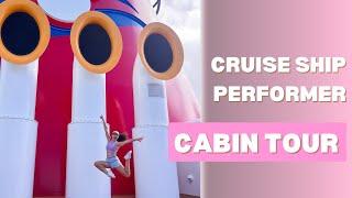 Disney Wish Mainstage Performer Cabin Tour!