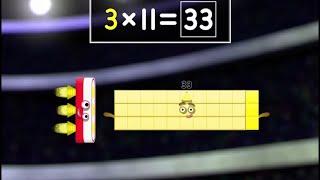 Numberblocks 11 Times Table series 8 sneakpeek