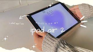 what’s on my ipad air 2