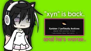 “Xyn” is back and worse as ever. | Lentotally and his habits | TW: grooming