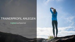 Trainerprofil anlegen auf trainersuchportal.de | Anleitung | HowTo